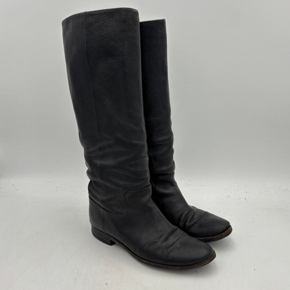 Vintage Maison Martin Margiela Riding Boots Women's 37.5 US 7.5 Black